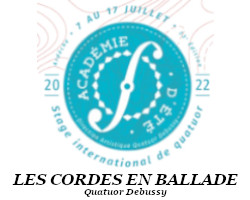 Stage international de Quatuor  - Cordes en ballade - Juillet 2022
