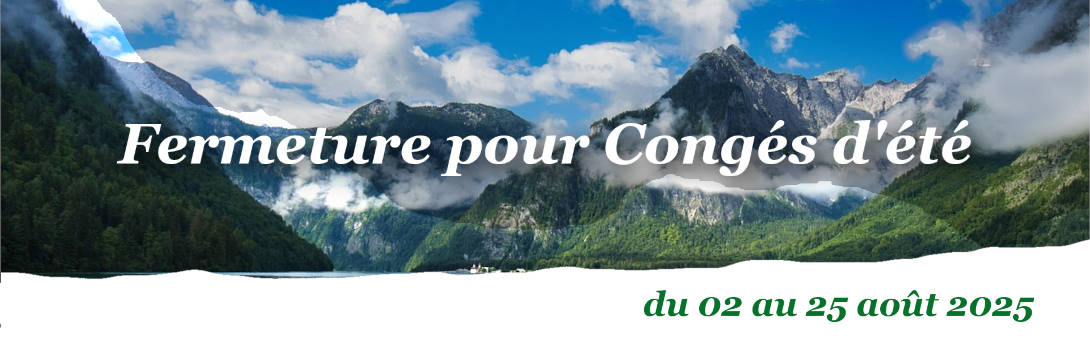 Fermeture aout 2025 la maison de la corde