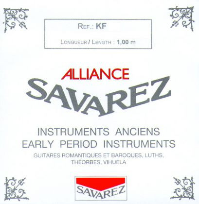 Savarez Corde De Viole C4 Vers. Filées BFA162 - Boyau Naturel Pour Viole De Gambe